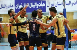 تیم والیبال فولاد سیرجان قهرمان لیگ برتر والیبال کشور شد