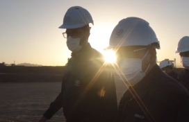 The CEO of MIDHCO made a visit to the projects 